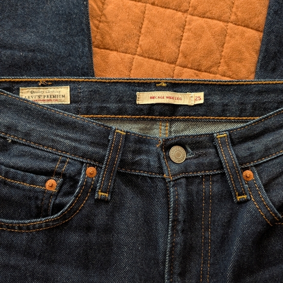 Levi's Ribcage Wide Leg In Shaded View - Picture 3 of 5